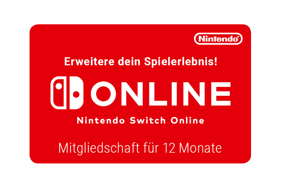 Nintendo Switch Online - 12 monatige Mitgliedschaft